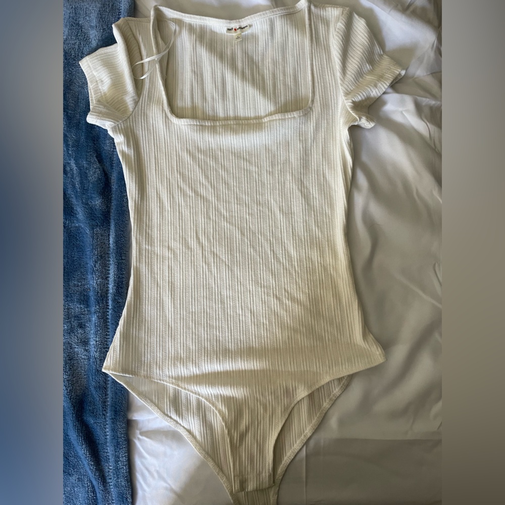 white bodysuit. only wore a few times
